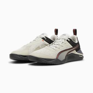 Chaussures de training Fuse 3.0 Homme, Vapor Gray-Mars Red-PUMA Black, extralarge